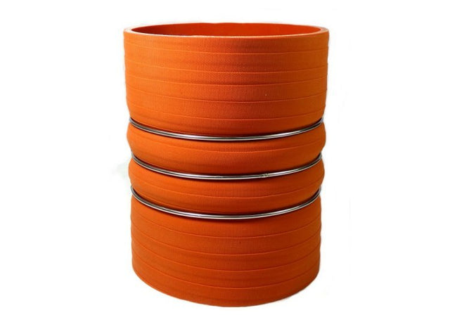 5" ID X 6" Long - Matte Red - Aramid 500 Degrees - Diesel Freak