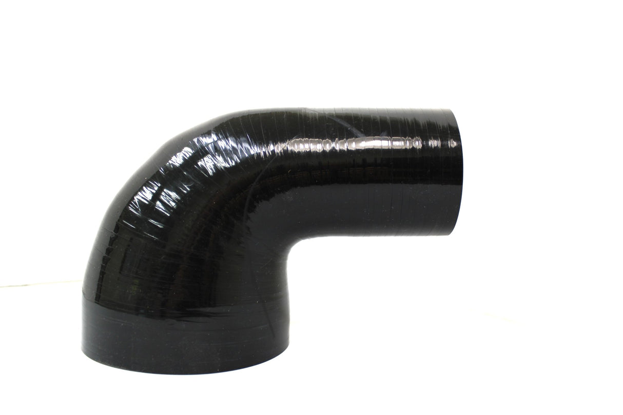 5" to 3" ID Gloss Black - One Short Leg - Diesel Freak