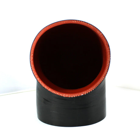6" to 5" ID Gloss Black 90 degree - Short Radius - Diesel Freak