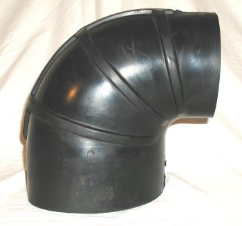 7" ID to 5" ID 45 degree reducing intake boot - Diesel Freak