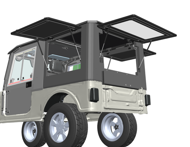Hardcabs Cargo / Utility Box / Backhalf