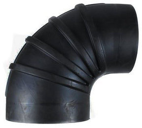 8" ID to 7" ID .42" wall 90 degree rubber elbow - Diesel Freak