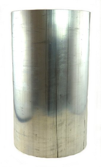 8" OD X 12" Long aluminum tubing - Diesel Freak