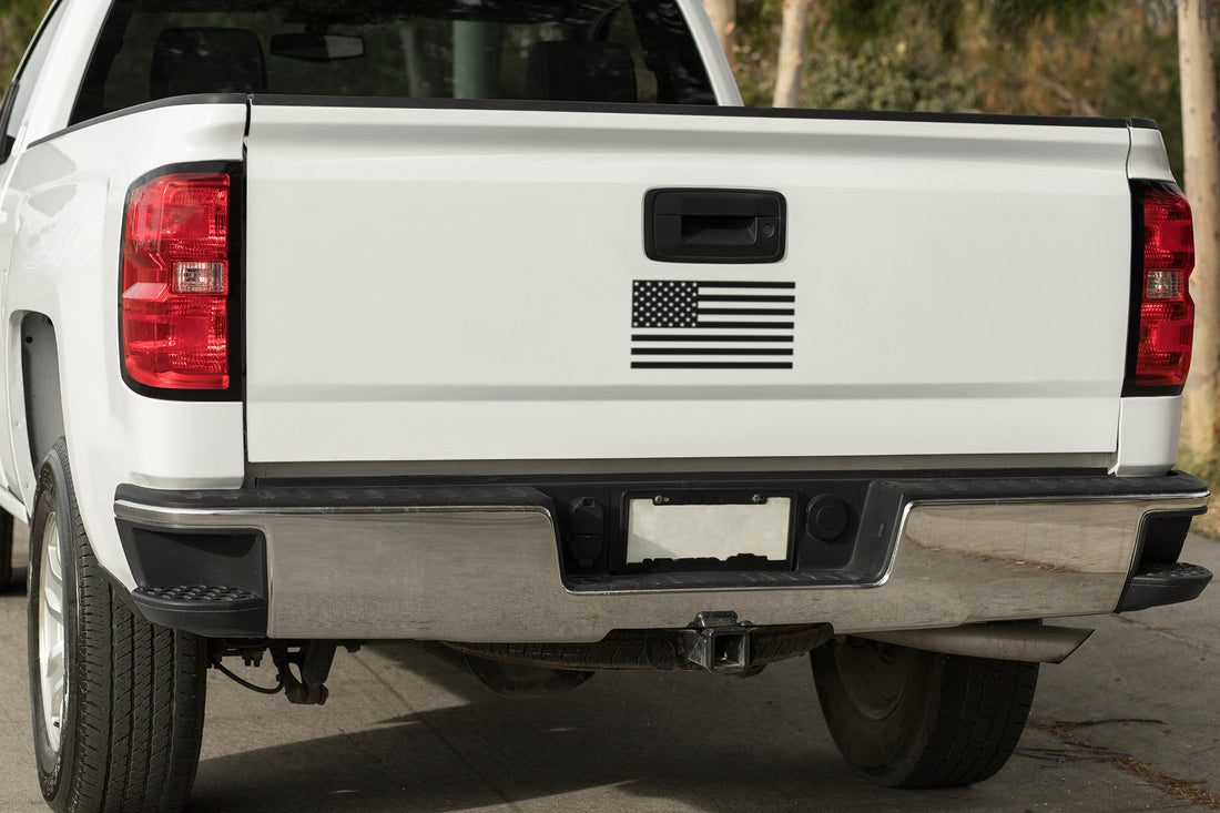 8in American Flag Decal - Diesel Freak