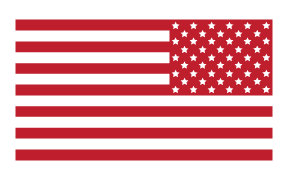 8in American Flag Decal - Diesel Freak