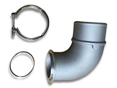 90* Turbo discharge Elbow Kit - Diesel Freak