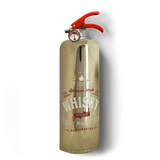 Red Whisky - Brass fire extinguisher