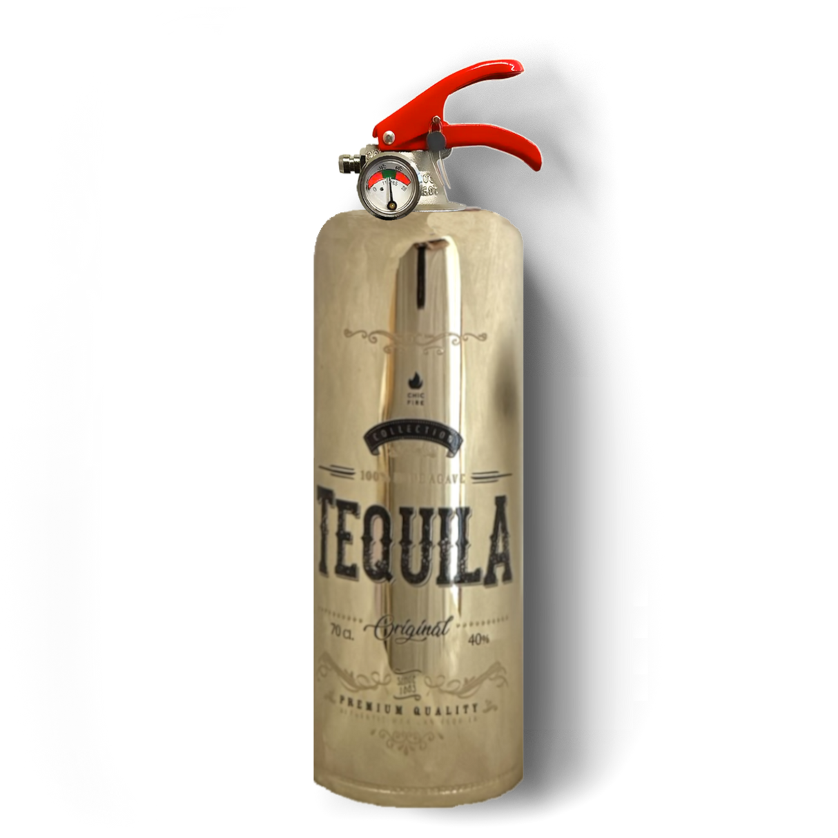 Tequila - Brass fire extinguisher