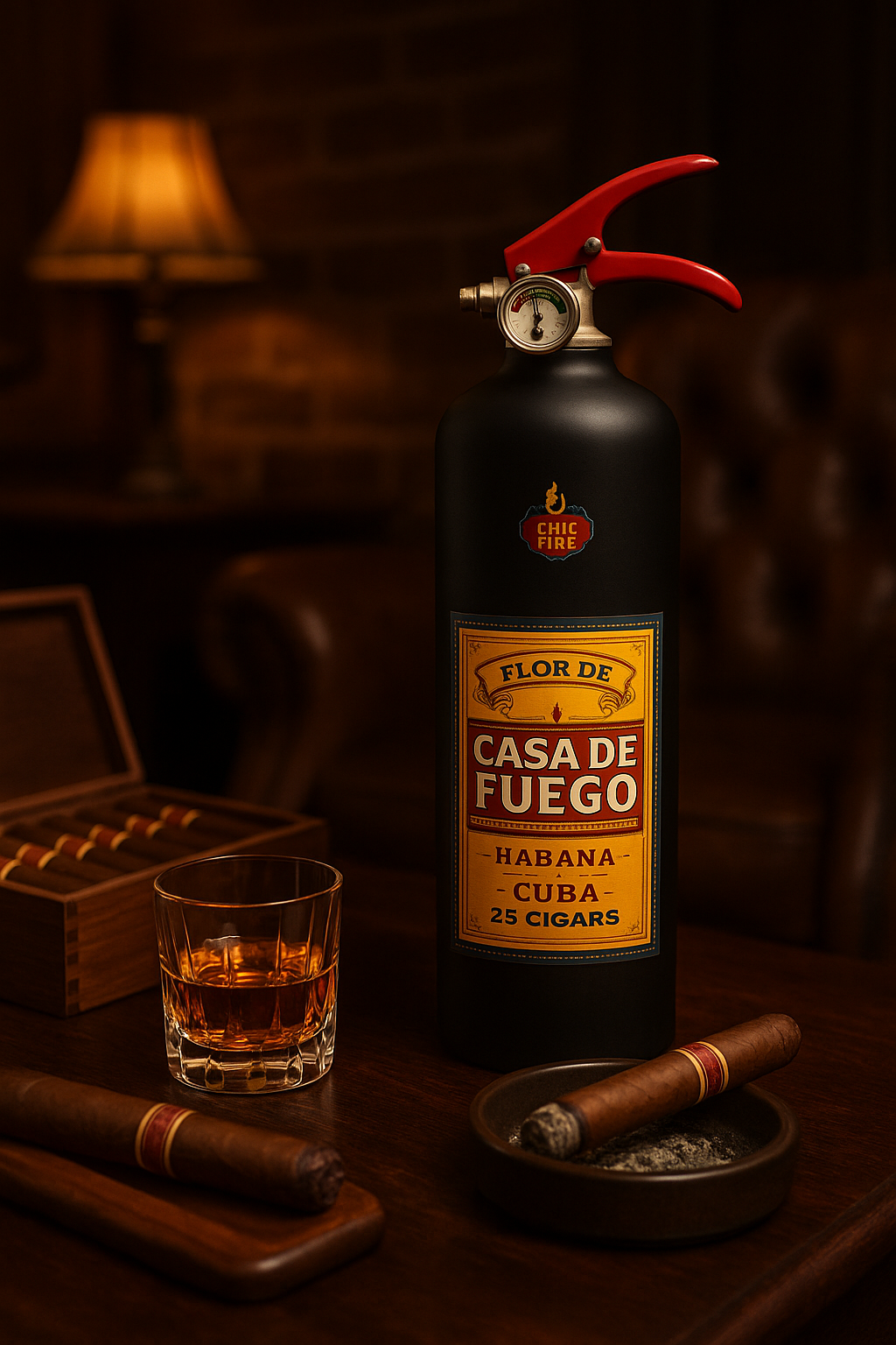 Cigars fire extinguisher