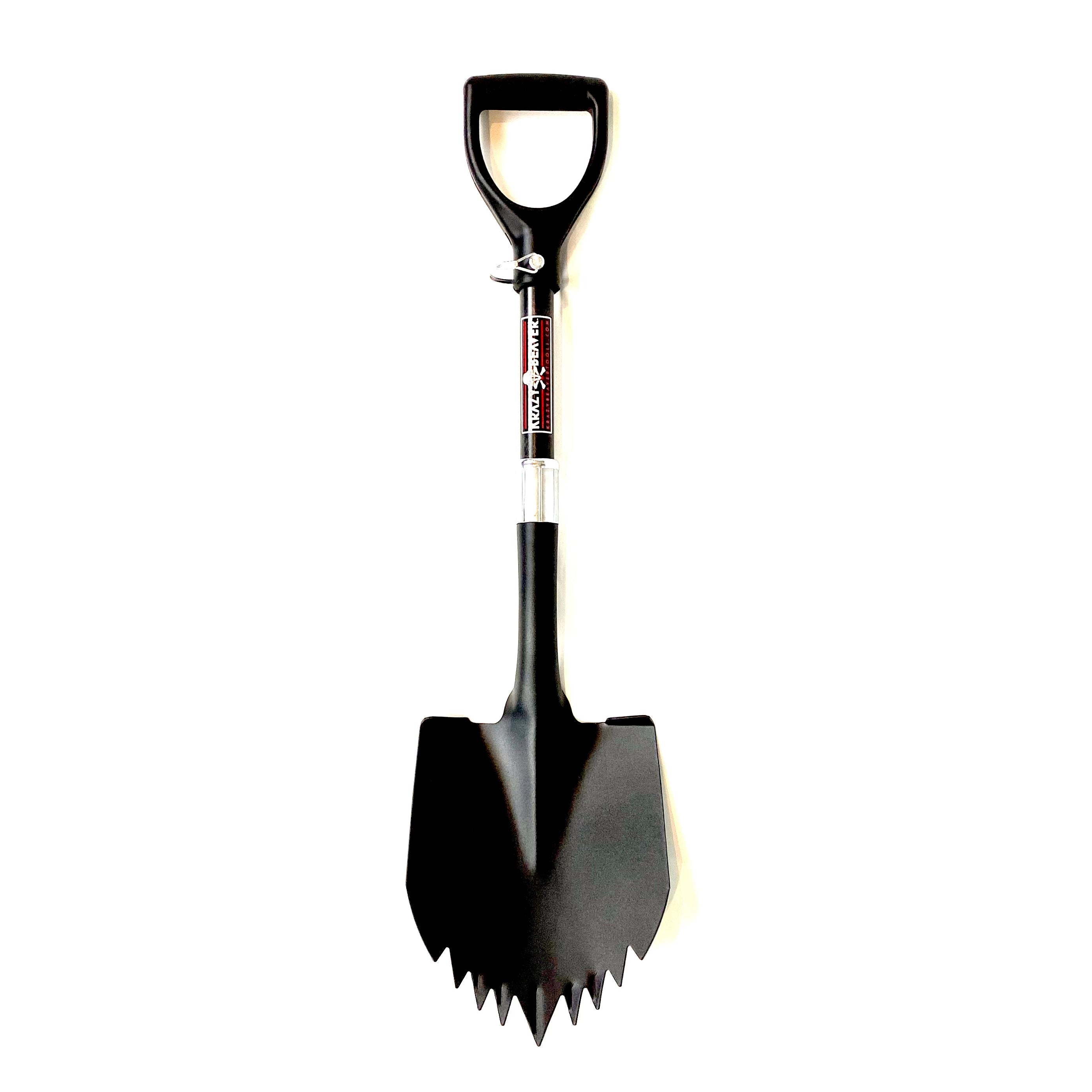 ATV / UTV Krazy Beaver Shorty Shovel (Textured Black Head / Black