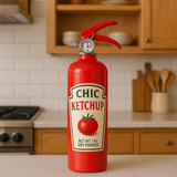 Ketchup fire extinguisher