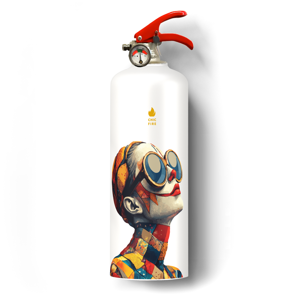 La Clown fire extinguisher