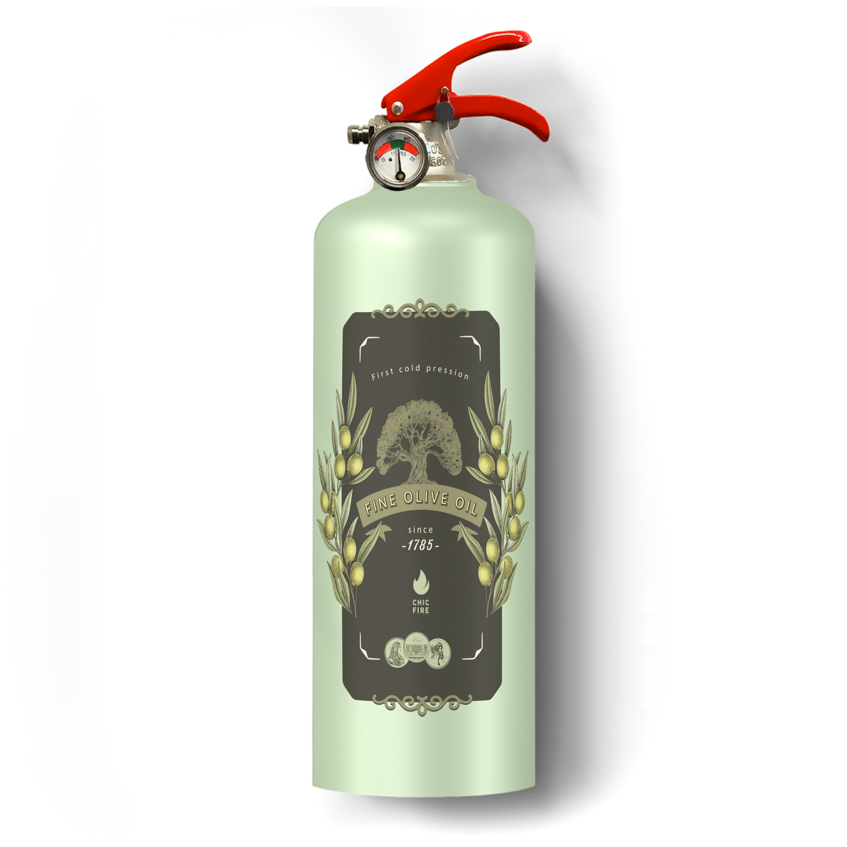 Olive Oil fire extinguisher