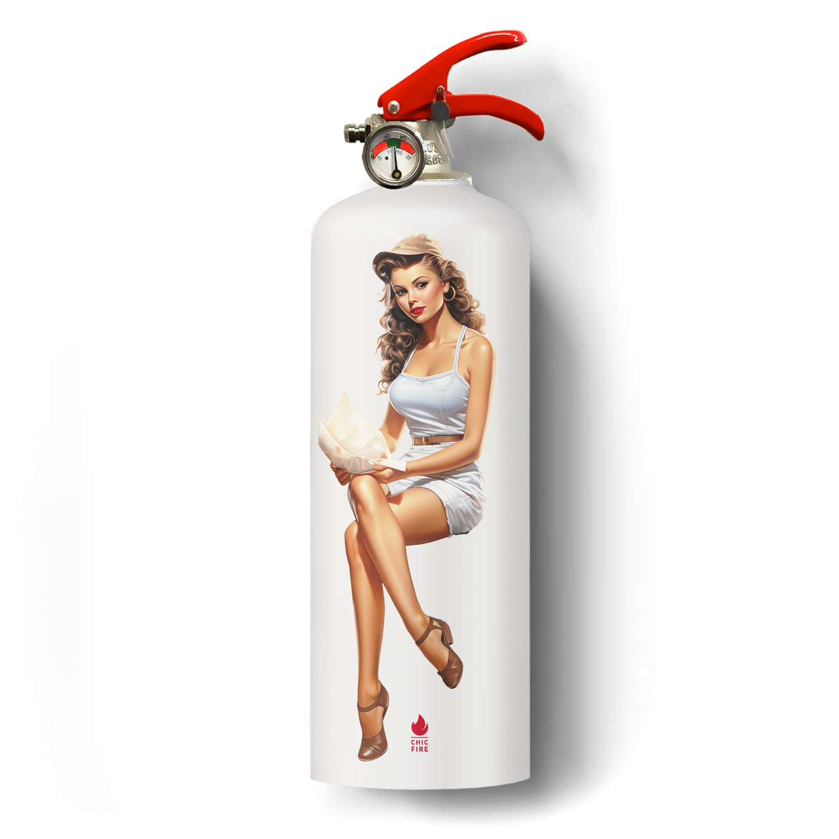 Pin-Up Perle fire extinguisher