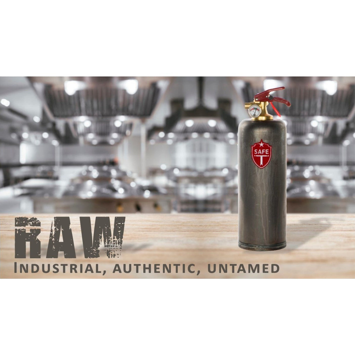 Raw fire extinguisher