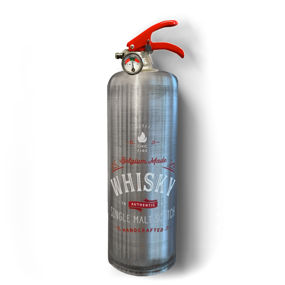 Red Whisky - RAW fire extinguisher