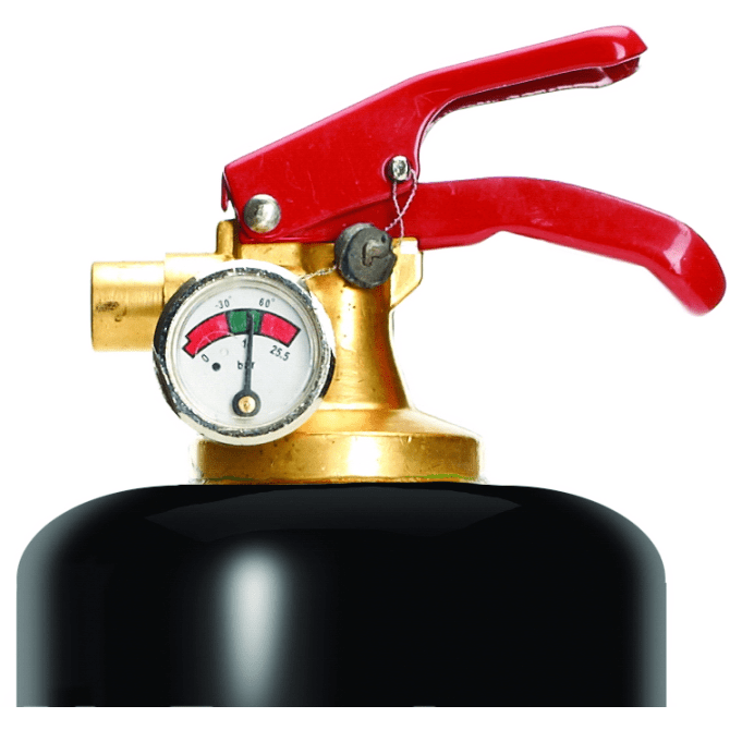 Kitchen fire extinguisher