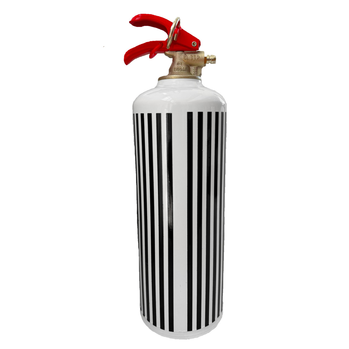 Stripes fire extinguisher