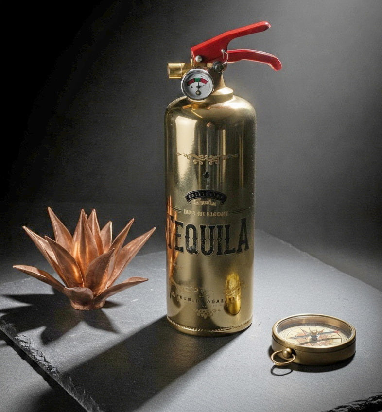 Tequila - Brass fire extinguisher