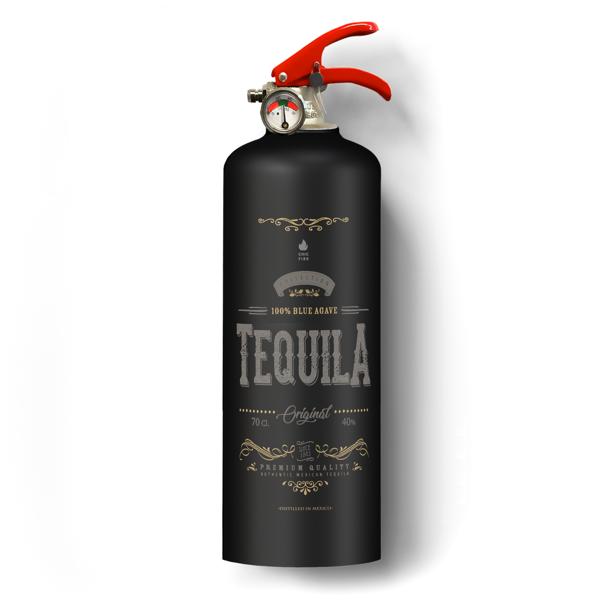 Tequila Black fire extinguisher