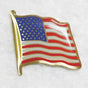 American Flag Lapel Pin – Metal with Epoxy Dome - Diesel Freak