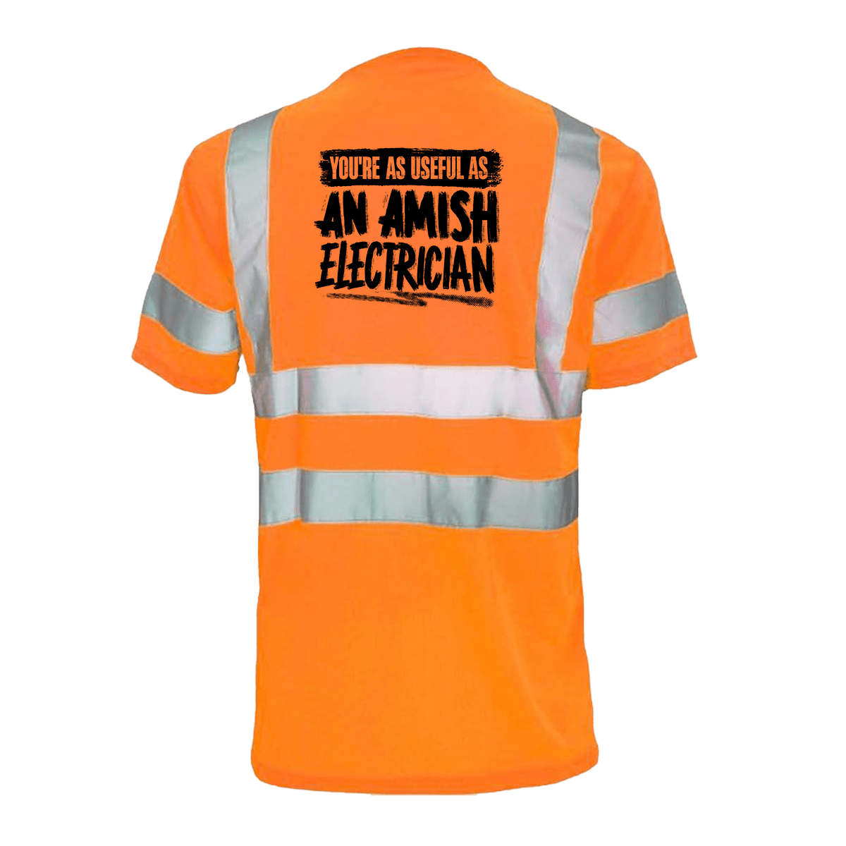 Amish Electrician - Reflective Safety T-Shirt - Diesel Freak