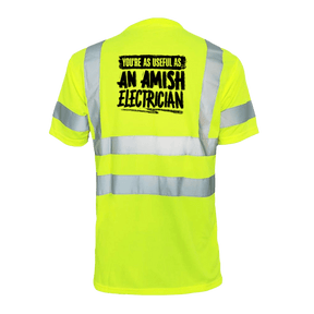 Amish Electrician - Reflective Safety T-Shirt - Diesel Freak