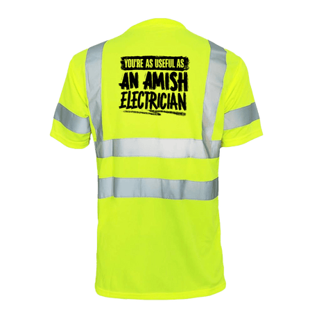Amish Electrician - Reflective Safety T-Shirt - Diesel Freak