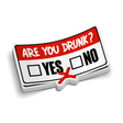 Are You Drunk? Hard Hat Decal - Diesel Freak