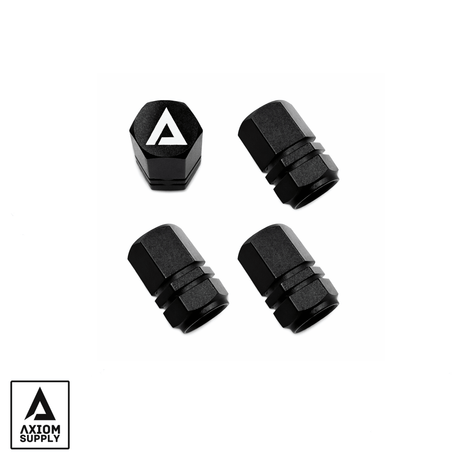 Axiom Supply Billet Valve Stem Cap Set - Diesel Freak