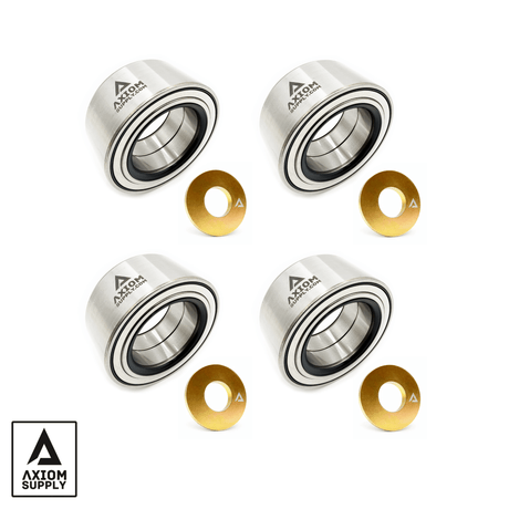 Axiom Supply Can - Am Lifetime Warranty Wheel Bearing 4 Pack w/ Axle Washers Maverick X3 2017 - 2026 - Diesel Freak