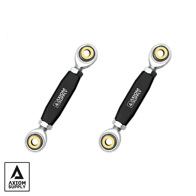 Axiom Supply Front Sway Bar End Link Kit Polaris RZR Turbo S / PRO XP - Diesel Freak