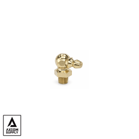 Axiom Supply Premium Replacement 90° Zerk Grease Fitting – 1/4" - 28 - Diesel Freak