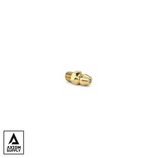 Axiom Supply Premium Replacement Straight Zerk Grease Fitting – 1/4" - 28 - Diesel Freak