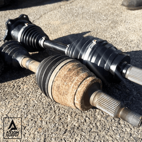Axiom Supply Reaper Series CV Axle Clamp Set GM HD Truck 2500 / 3500 Silverado / Sierra 2001-2010 - Diesel Freak