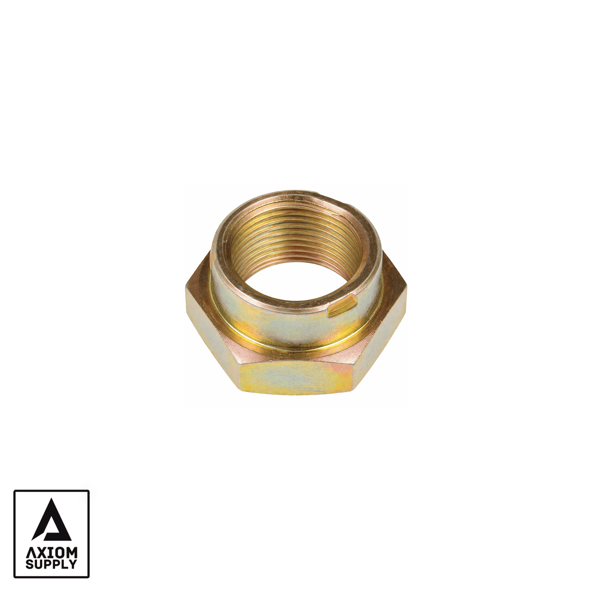 Axiom Supply Replacement Axle Spindle Nut – M24 - 2.0 | 36mm Hex - Diesel Freak