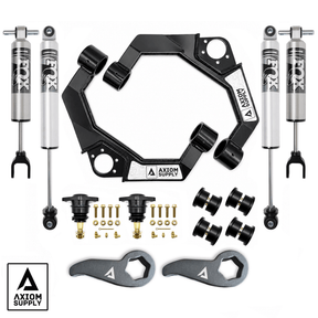 Axiom Supply Stage 3 FOX 2.5" Performance Leveling System GM HD Truck 2500 / 3500 Silverado / Sierra 2011-2019 - Diesel Freak