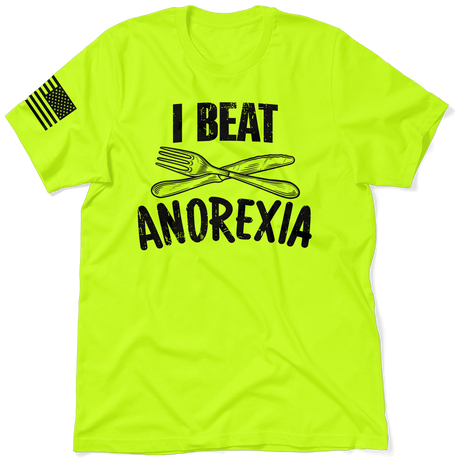 Beat Anorexia - Safety Yellow T-Shirt - Diesel Freak