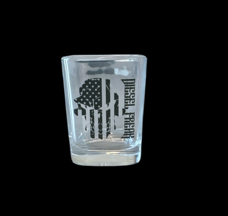 Blackout Skully Clear Shotglass - Diesel Freak