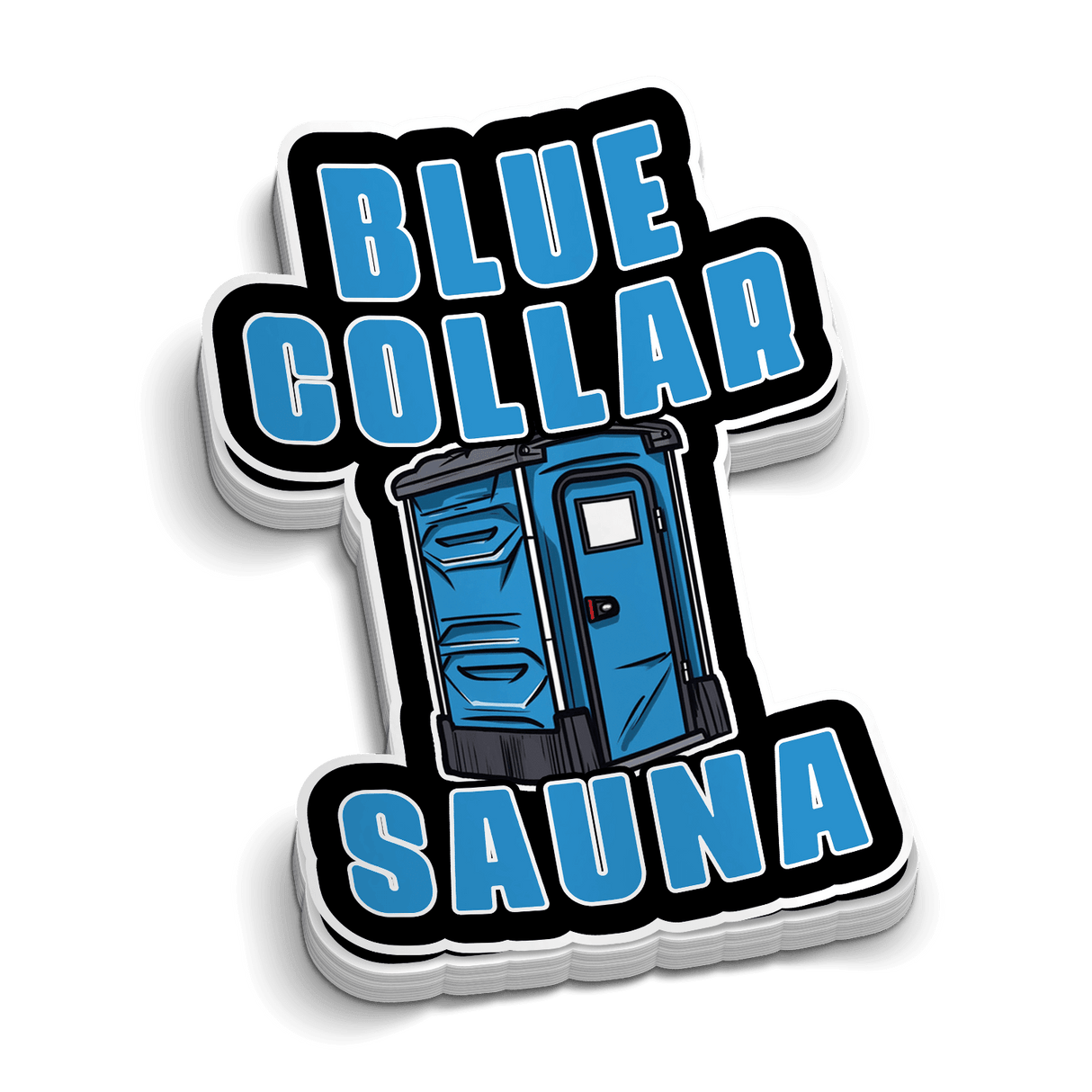 Blue Collar Suana - Hard Hat Decal - Diesel Freak