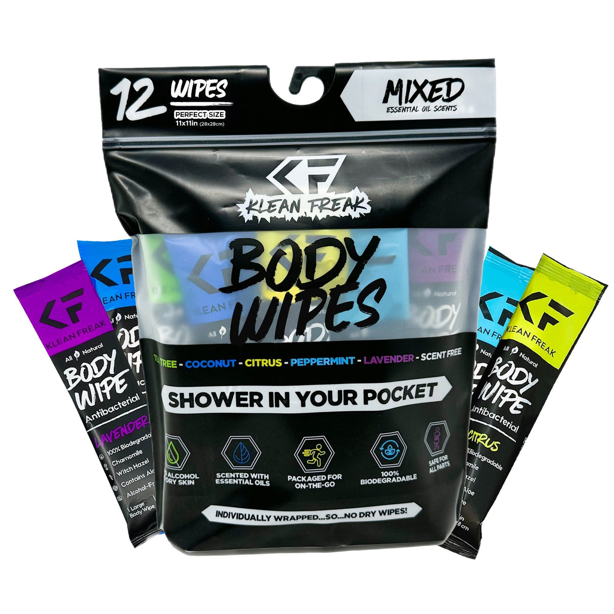 Body Wipes - 12 Pack - Diesel Freak