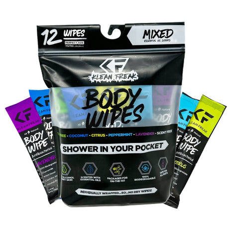 Body Wipes - 12 Pack - Diesel Freak