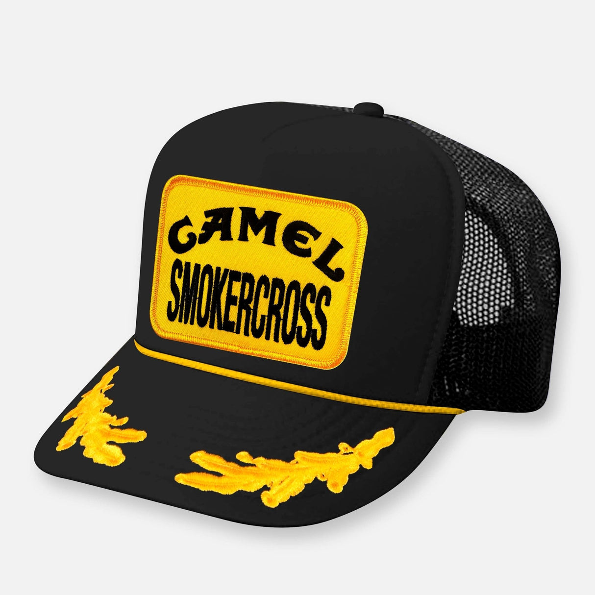 CAMEL SMOKERCROSS RACE HAT YELLOW PATCH - Diesel Freak