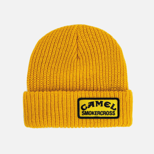 CAMEL SMOKERCROSS YELLOW PATCH BEANIE - Diesel Freak