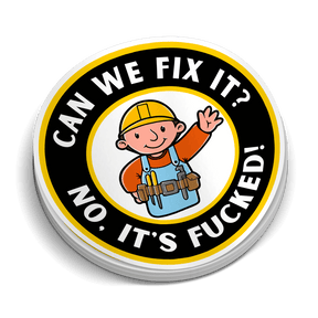 Can We Fix It - Hard Hat Decal - Diesel Freak