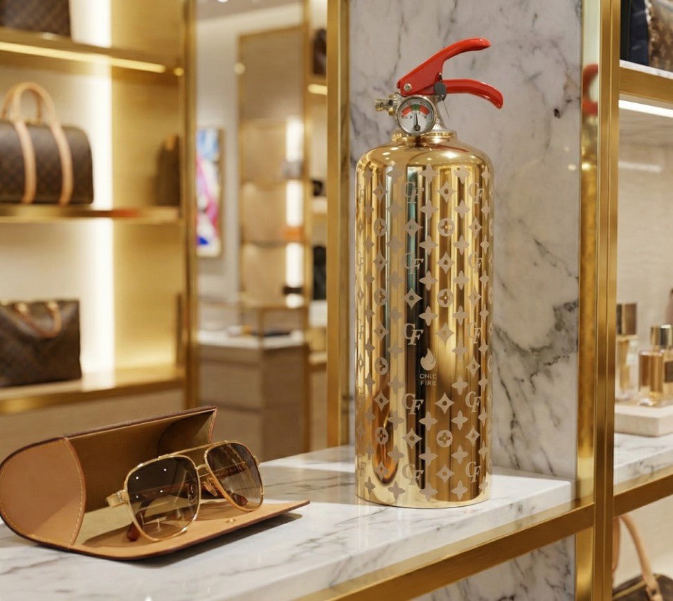 CHIC Louis - Brass fire extinguisher - Diesel Freak