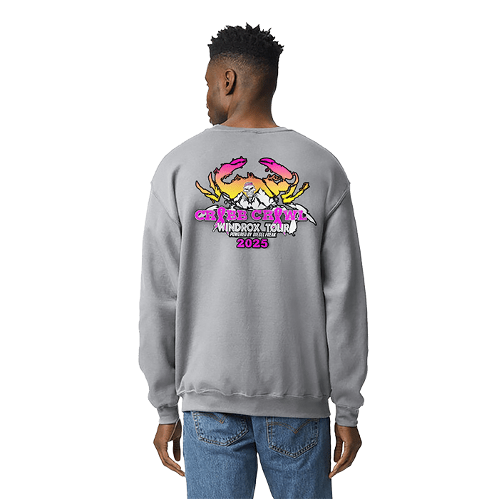 Crab Crawl Crew Neck - Windrox Tour - Diesel Freak