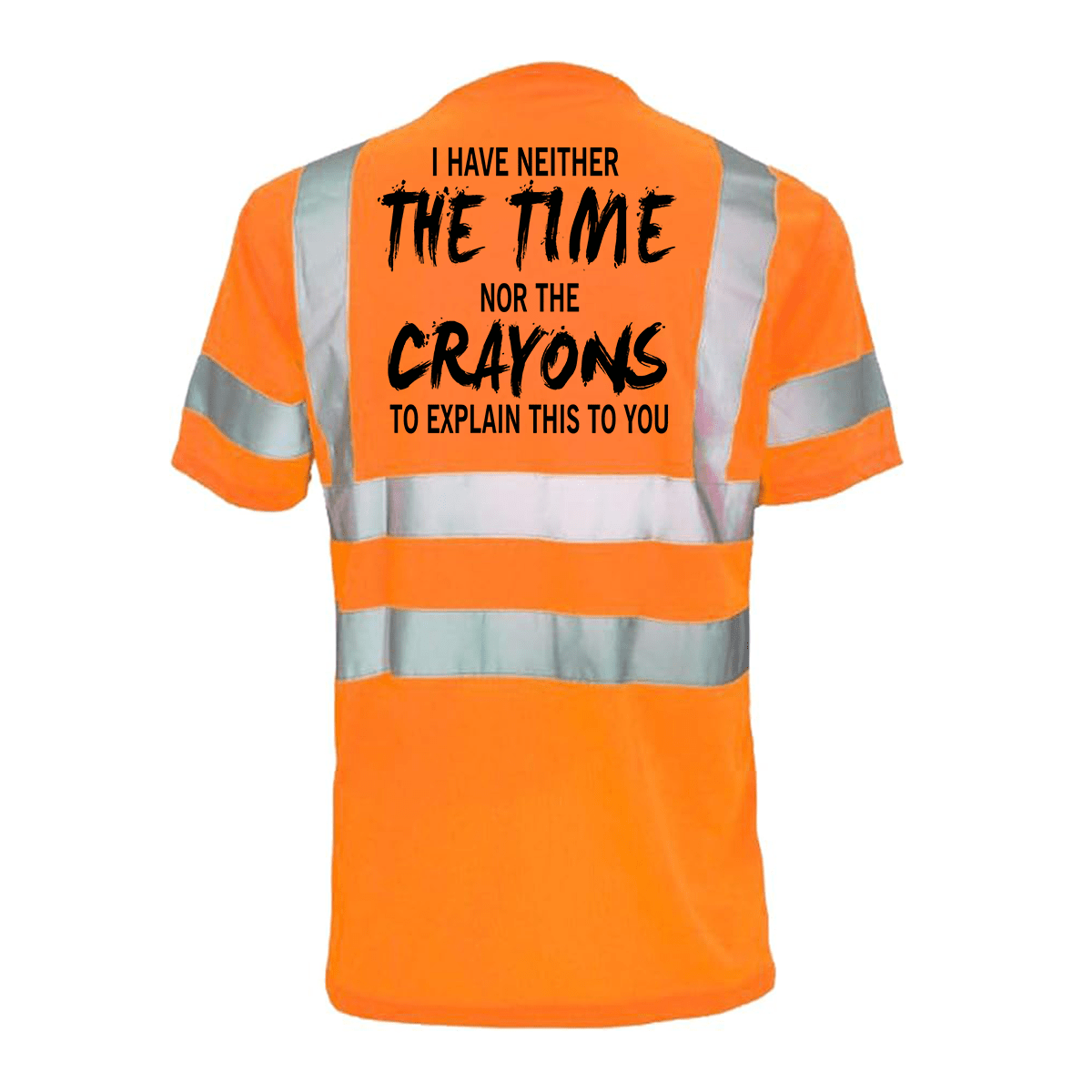 Crayons - Reflective Safety T-Shirt - Diesel Freak