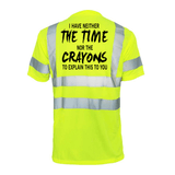 Crayons - Reflective Safety T-Shirt - Diesel Freak