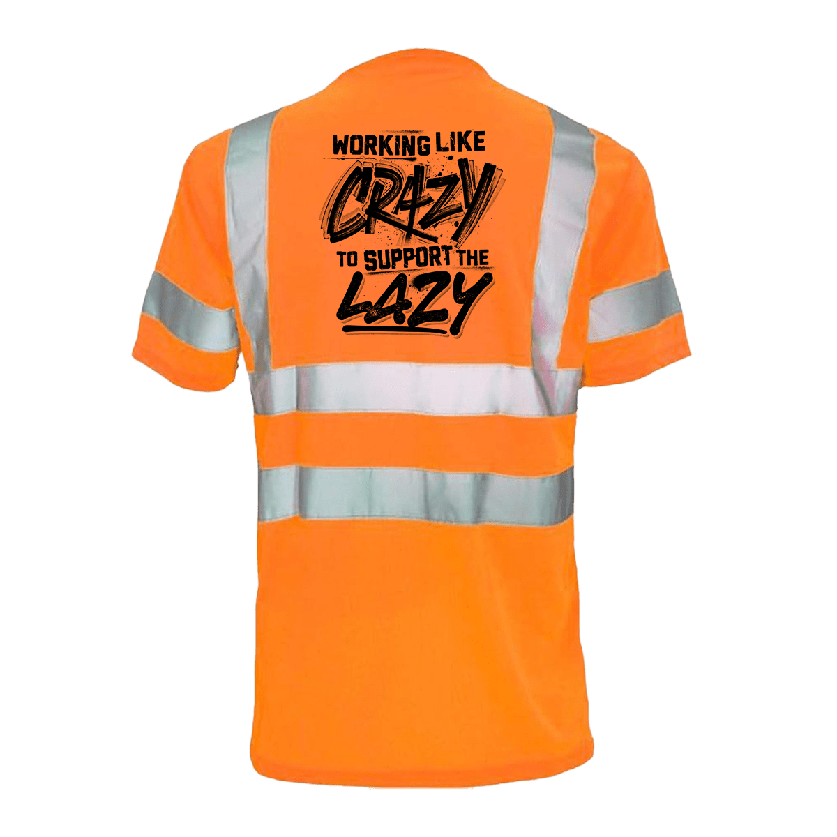 Crazy - Reflective Safety T-Shirt - Diesel Freak